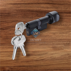 Mặt trong ổ khoá là núm xoay tròn