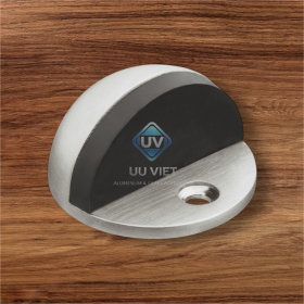 Chặn cửa gắn sàn, Inox