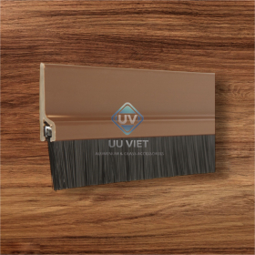 Chổi đệm, Ron che bụi dạng chổi cửa tự chế, tự dính