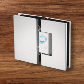 Bản lề cửa phòng tắm, Bản lề kính gắn kính 180°