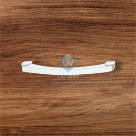 Tay nắm tủ, Tay nắm cong, hợp kim kẽm, cạnh thẳng, Häfele Déco H1325