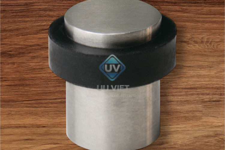 Chặn cửa gắn sàn, Inox