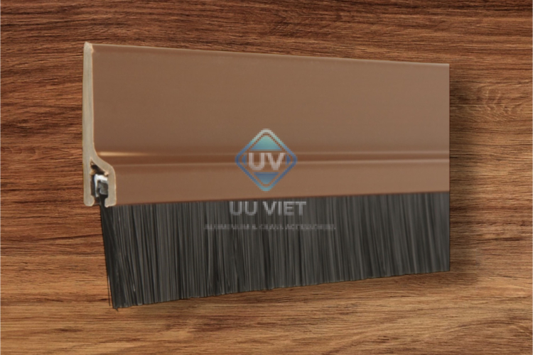 Chổi đệm, Ron che bụi dạng chổi cửa tự chế, tự dính