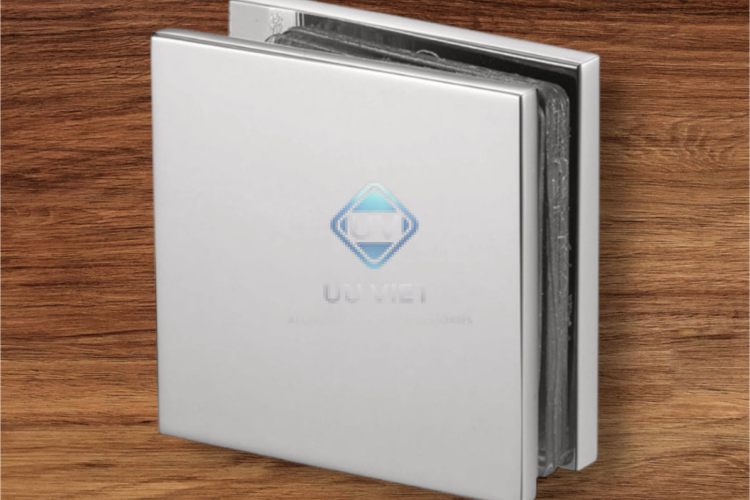 Bản lề cửa phòng tắm, Kẹp tường gắn kính 90°