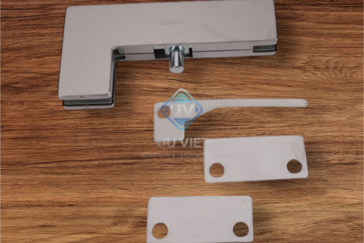 Kẹp kính chữ L lớn, dành cho kính dày 8 – 12 mm