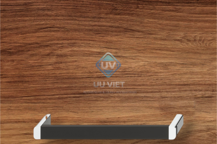 Tay nắm tủ, Tay nắm có đế, nhôm, Häfele Déco H1365