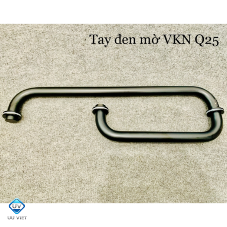 TAY NẮM PHÒNG TẮM Q25-Q19 ĐEN VICKINI