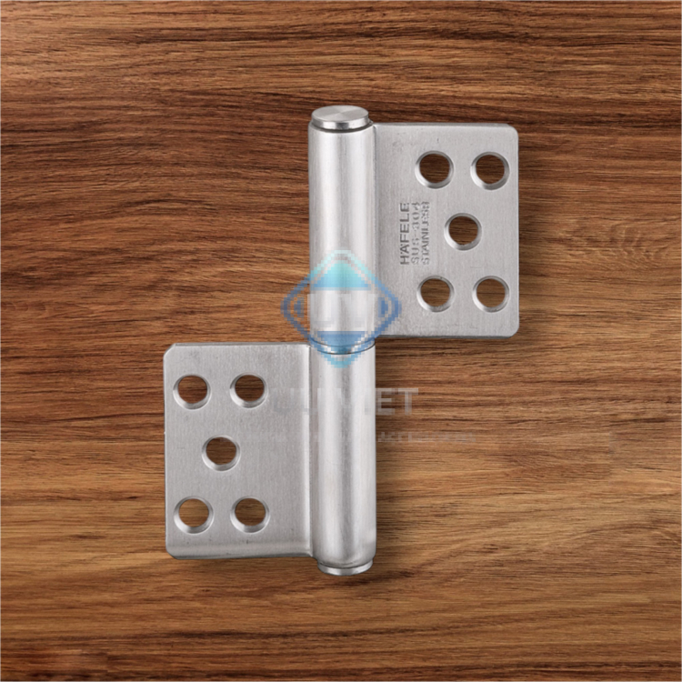 Bản lề lá, kích thước 127 mm, trọng lượng cửa ≤80 kg