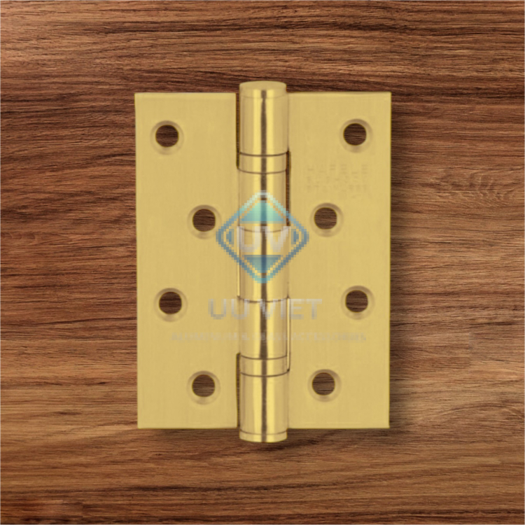 Bản lề lá, 2 vòng bi, kích thước: 102 x 76 x 3 mm