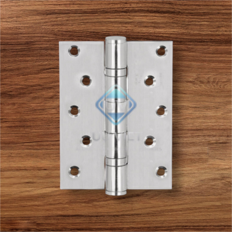 Bản lề lá, 2 vòng bi, inox 304, kích thước: 127 x 89 x 3 mm