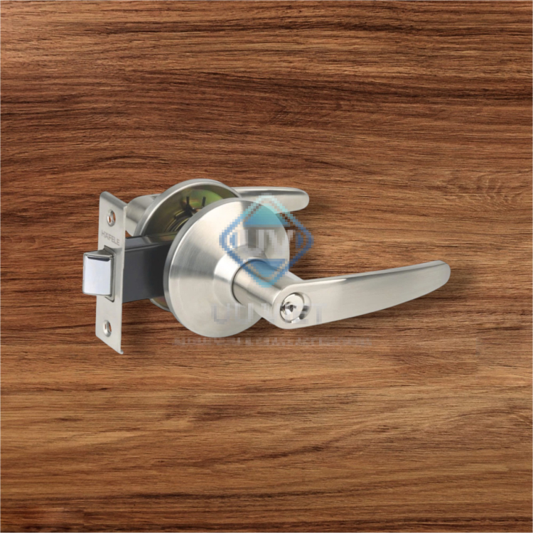 Tay nắm gạt DIY, Với 2 chốt chặn