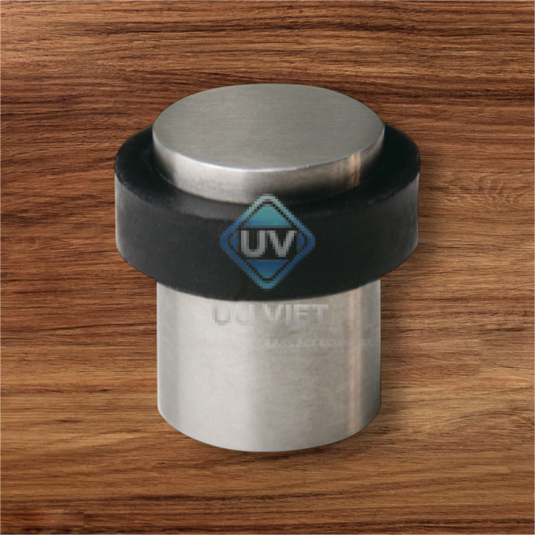 Chặn cửa gắn sàn, Inox