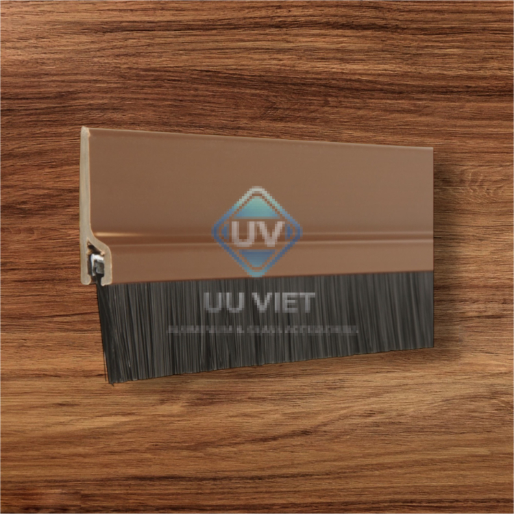 Chổi đệm, Ron che bụi dạng chổi cửa tự chế, tự dính