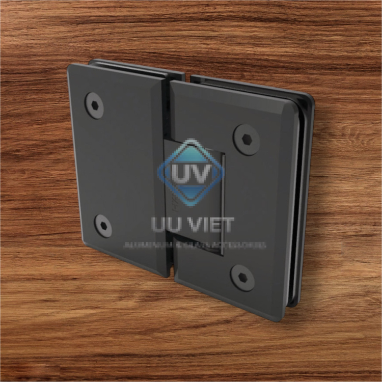 Bản lề phòng tắm, Bản lề kính gắn kính 180° Hafele, SUS 304