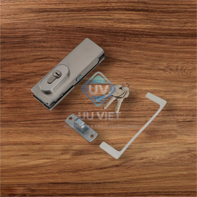 Khóa kẹp góc, dành cho kính dày 8 – 12 mm