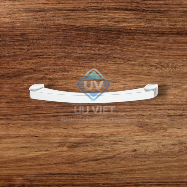 Tay nắm tủ, Tay nắm cong, hợp kim kẽm, cạnh thẳng, Häfele Déco H1325